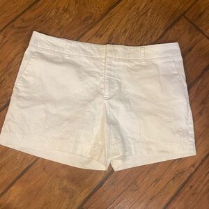Women's VENUS chino shorts white women’s size 6